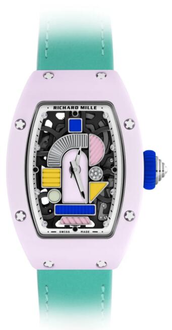 Replica Richard Mille RM 07-01 Automatic Coloured Ceramics Blush Pink Watch